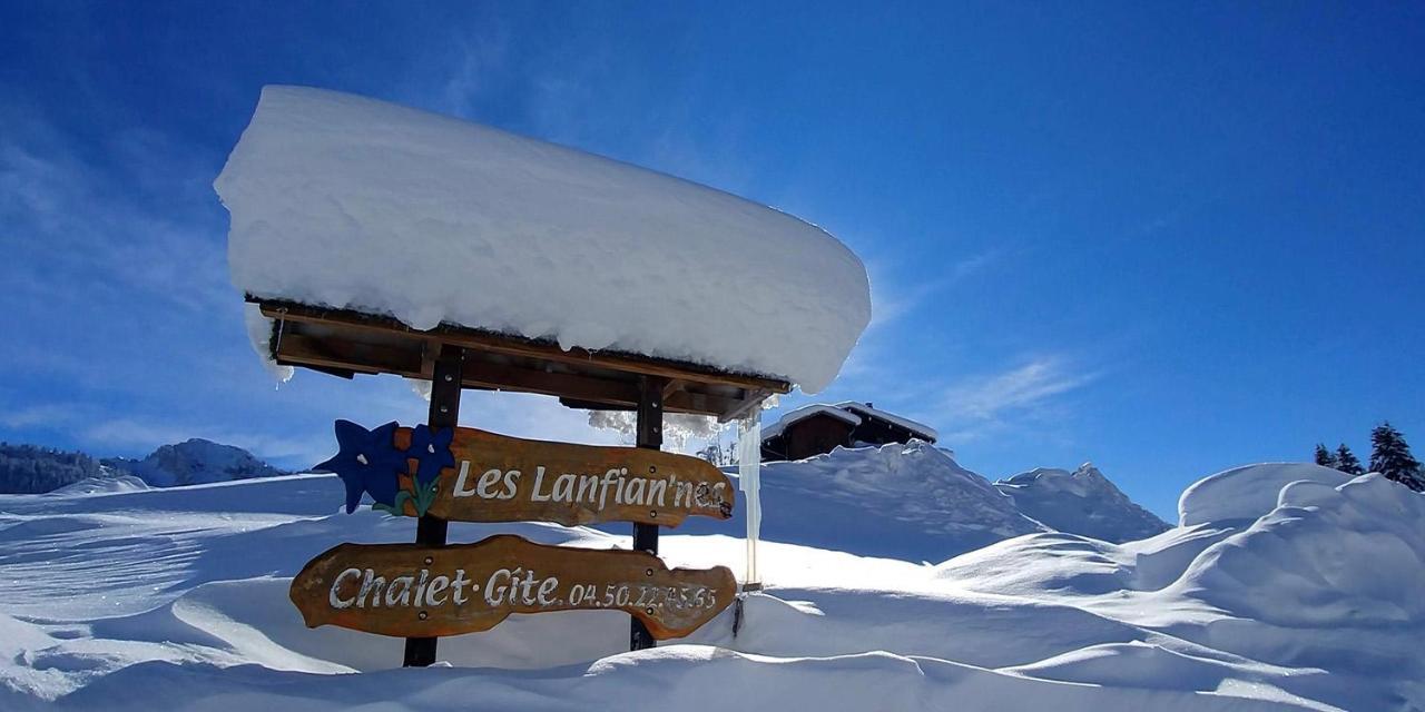 Gite Les Lanfiannes Thorens-Glières Екстериор снимка